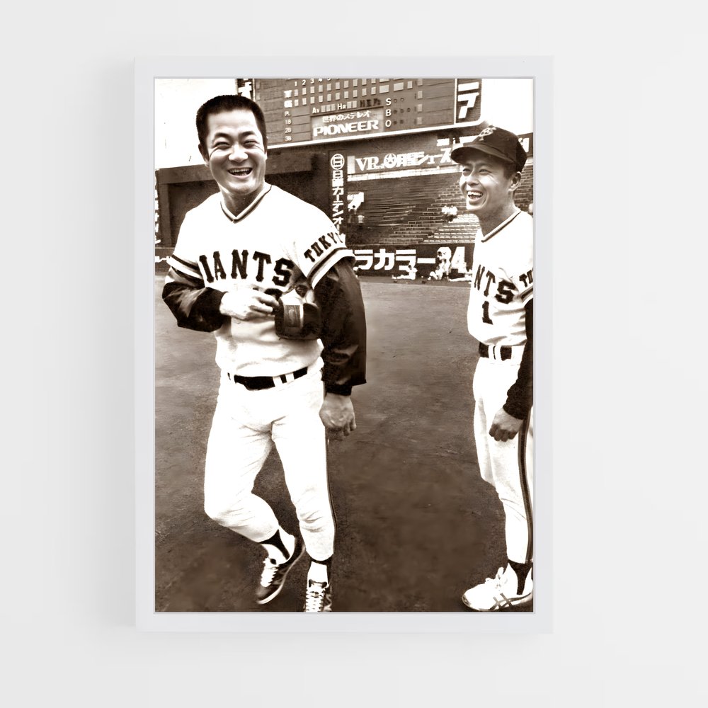 Poster Duel Olympique – affiche Baseball (vue 3)